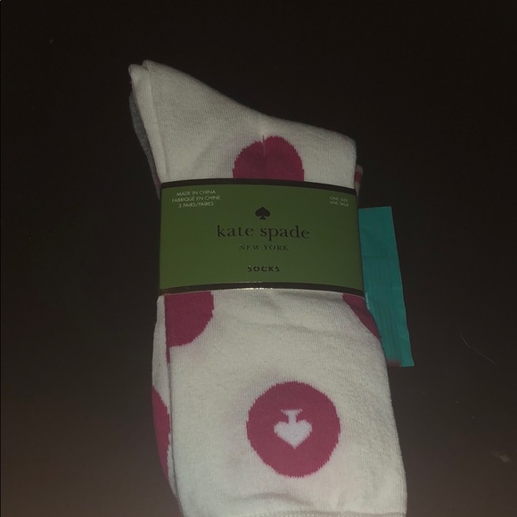 Kate Spade ♠️ Socks - Picture 2 of 5